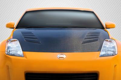 Nissan 350Z TS-2 DriTech Carbon Fiber Body Kit- Hood 112957