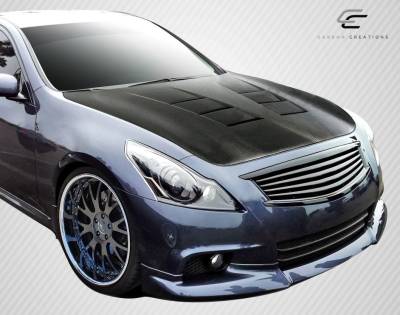 Carbon Creations - Infiniti G Sedan TS-1 DriTech Carbon Fiber Body Kit- Hood 112965 - Image 2