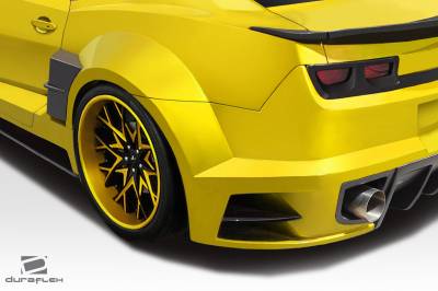 Duraflex - Chevrolet Camaro CCG Duraflex Wide Rear Fender Flares 113059 - Image 2