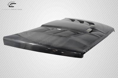 Carbon Creations - 94-01 Dodge Ram Viper Look Dritech Carbon Fiber Body Kit- Hood 113120 - Image 5