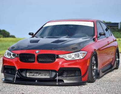 Carbon Creations - BMW 3 Series 4DR Eros Version 1 DriTech Carbon Fiber Body Kit- Hood 113172 - Image 4