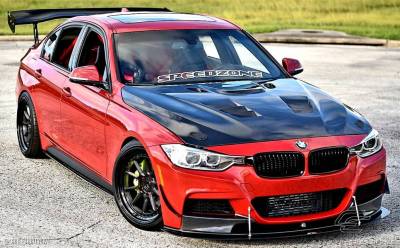 Carbon Creations - BMW 3 Series 4DR Eros Version 1 DriTech Carbon Fiber Body Kit- Hood 113172 - Image 6