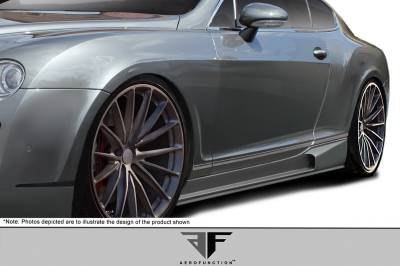 Aero Function - Bentley Continental AF-2 Aero Function Side Skirts Body Kit 113190 - Image 2