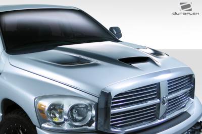 Duraflex - Dodge Ram Hellcat Look Duraflex Body Kit- Hood 113212 - Image 2