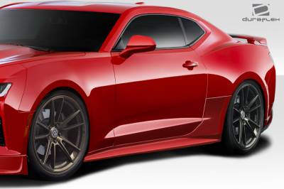 Duraflex - Chevrolet Camaro Racer Duraflex Side Skirts Body Kit 113286 - Image 2