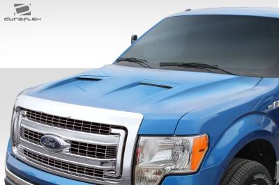 Duraflex - Ford F150 Ram Air Duraflex Body Kit- Hood 113342 - Image 2