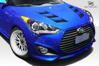 Duraflex - Hyundai Veloster AM-S Duraflex Body Kit- Hood 113352 - Image 2