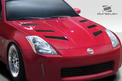 Duraflex - Nissan 350Z AM-S Duraflex Body Kit- Hood 113354 - Image 2