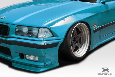 Duraflex - BMW 3 Series Circuit Duraflex Fender Flares 113442 - Image 2