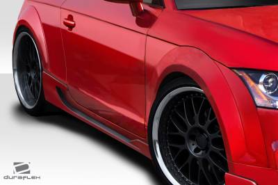 Duraflex - Audi TT (S-Line Only) TKR Duraflex Side Skirts Body Kit 113524 - Image 2