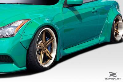 Duraflex - Fits Infiniti G Coupe LBW Duraflex Side Skirts Body Kit 113530 - Image 2