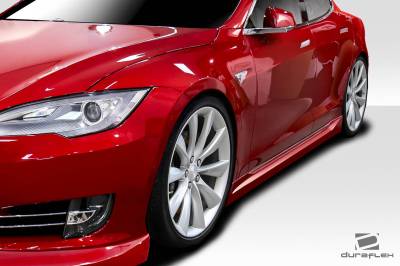 Duraflex - Tesla Model S Utech Duraflex Side Skirts Body Kit 113552 - Image 2