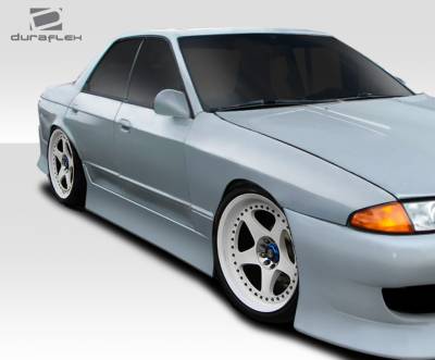 Duraflex - Nissan Skyline 4DR V-Speed Duraflex Side Skirts Body Kit 113565 - Image 2