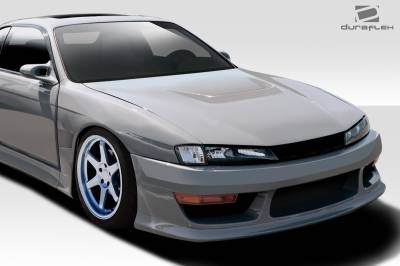 Duraflex - 97-98 Nissan 240SX M-1 Sport Duraflex Body Kit- Hood 113600 - Image 2