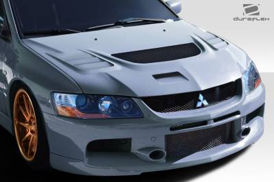 Duraflex - Mitsubishi Evolution C-1 Duraflex Body Kit- Hood 113603 - Image 2