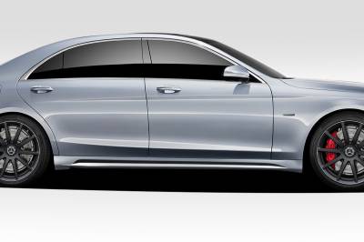 Duraflex - Mercedes S Class W-1 Duraflex Side Skirts Body Kit 113929 - Image 1