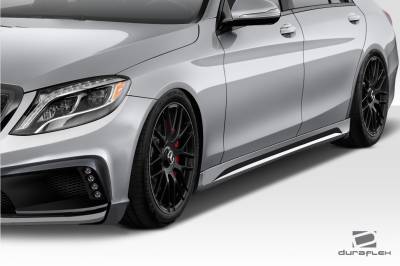 Duraflex - Mercedes S Class W-1 Duraflex Side Skirts Body Kit 113929 - Image 2