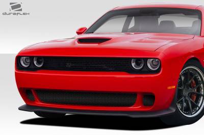 Duraflex - Dodge Challenger Hellcat Look Duraflex Front Bumper Lip Body Kit!!! 113985 - Image 2