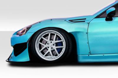 Scion FRS GT500 V3 Duraflex Wide Front Fender Flares 114481