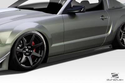 Duraflex - Ford Mustang Blits Duraflex Side Skirts Body Kit 114655 - Image 2