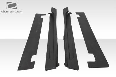 Duraflex - Mitsubishi Lancer VRS Duraflex Side Skirts Body Kit 114920 - Image 2