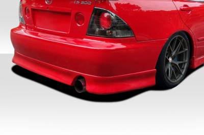 Duraflex - Lexus IS JDM V Speed Duraflex Rear Bumper Lip Body Kit 114923 - Image 2