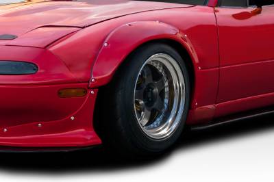 Duraflex - Mazda Miata TKO RBS Duraflex Front Wide Body Fender Flares 114995 - Image 2