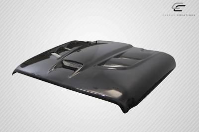 Carbon Creations - Jeep Wrangler Viper Carbon Fiber Creations Body Kit- Hood 115031 - Image 6