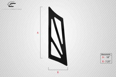 Carbon Creations - Universal VRX V.2 Tall Carbon Creations Body Kit-Wing/Spoiler 115119 - Image 5