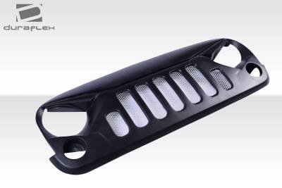 Duraflex - Jeep Wrangler Predator Duraflex Grill/Grille 115250 - Image 4