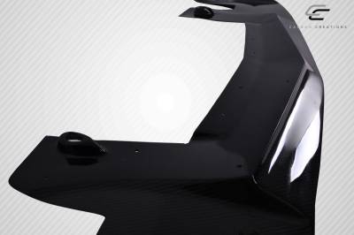 Carbon Creations - Chevrolet Corvette ZR Carbon Fiber 3pcs Front Bumper Lip Body Kit 115523 - Image 5