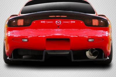 Mazda RX7 RE-GT Carbon Fiber Rear Bumper Diffuser Body Kit 115550