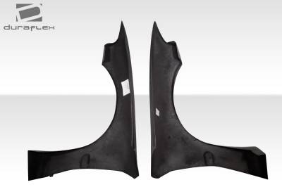 Duraflex - Honda Civic Dragster Duraflex Body Kit- Front Fenders 115739 - Image 6