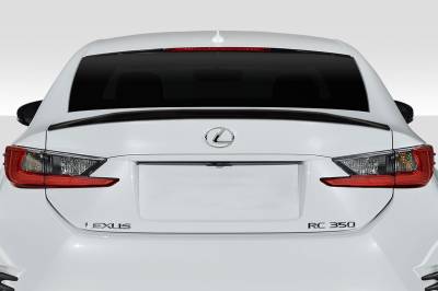 Duraflex - Lexus RC RC200T RC350 SBZ Duraflex Body Kit-Wing/Spoiler 117007 - Image 1