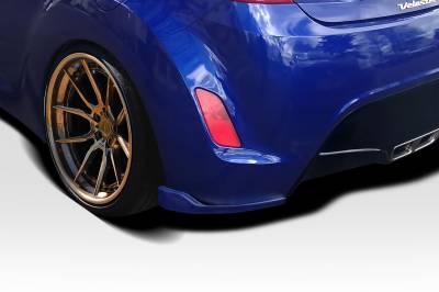 Duraflex - Hyundai Veloster Bailer Duraflex Rear Lip Add On Body Kit 118279 - Image 1