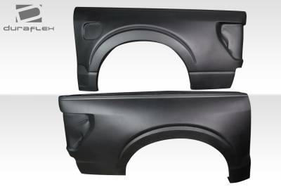 Duraflex - Ford F150 5.5ft Bed 4" Bulge Duraflex Rear Bedside Fenders 119021 - Image 2