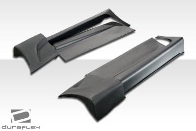 Duraflex - Chevrolet Corvette Duraflex C5 Conversion Side Skirts Rocker Panels with Doorcaps - 6 Piece - 103442 - Image 3