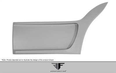 Aero Function - BMW X6 AF-3 Overstock (GFK) Wide Rear Body Door Caps 107933 - Image 3