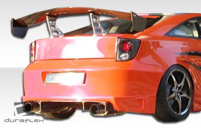 Duraflex - Toyota Celica Duraflex Blits Rear Bumper Cover - 1 Piece - 100176 - Image 2