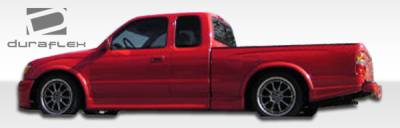 Duraflex - Toyota Tacoma Duraflex TD3000 Rear Add On Bumper Extensions - 2 Piece - 100285 - Image 2