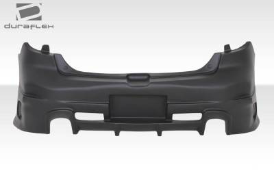 Duraflex - Mazda 3 4DR HB Duraflex Raven Rear Bumper Cover - 1 Piece - 100567 - Image 2