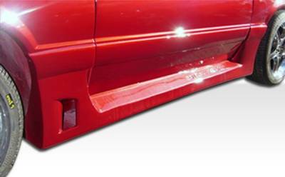 Duraflex - Ford Mustang Duraflex GTX Side Skirts Rocker Panels - 2 Piece - 100745 - Image 1