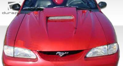 Duraflex - Ford Mustang Duraflex Spyder 3 Hood - 1 Piece - 101423 - Image 2