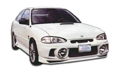 Duraflex - Hyundai Accent HB Duraflex Evo Front Bumper Cover - 1 Piece - 101586 - Image 1