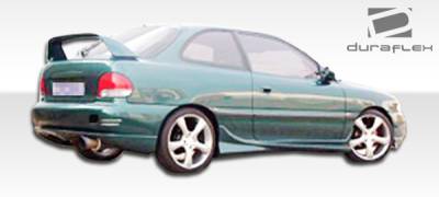 Duraflex - Hyundai Accent HB Duraflex Evo Rear Bumper Cover - 1 Piece - 101587 - Image 2