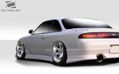 Duraflex - Nissan 240SX Duraflex Type U Side Skirts Rocker Panels - 2 Piece - 101647 - Image 2