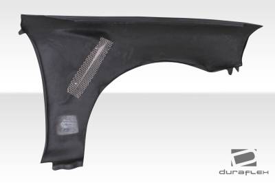 Duraflex - Honda Civic Duraflex F-1 Fenders - 2 Piece - 101751 - Image 6