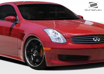 Duraflex - Infiniti G35 2DR Duraflex M-1 Sport Fenders - 2 Piece - 103525 - Image 2