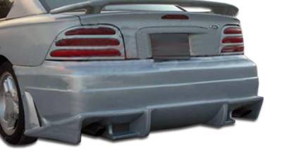 Duraflex - Ford Mustang Duraflex Bomber Rear Bumper Cover - 1 Piece - 103927 - Image 1