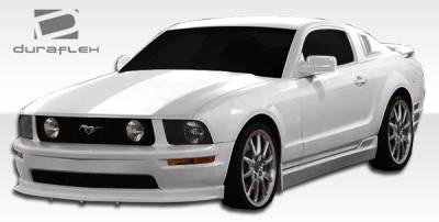 Duraflex - Ford Mustang Duraflex Racer 2 Side Skirts Rocker Panels - 2 Piece - 104367 - Image 2